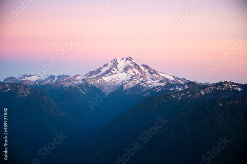 Glacier Peak Volcano in The North Cascades