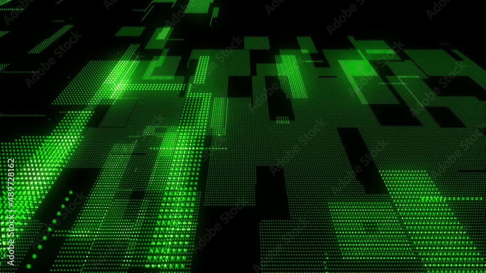 Abstract Animated Particles Grid with Trapcode Form