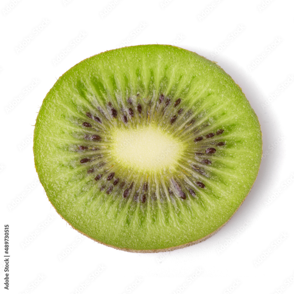 sliced Kiwi fruit isolated on white background sliced Kiwi fruit isolated on white background