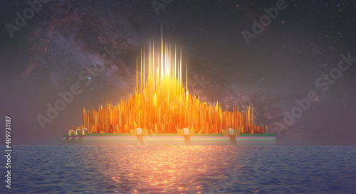 Photos New Jerusalem Holy City of God religious depiction