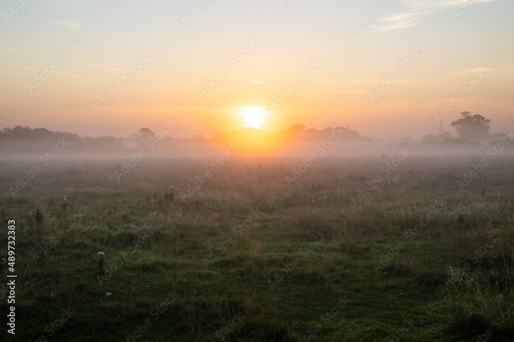Sunrise over Staffordshire Moorlands