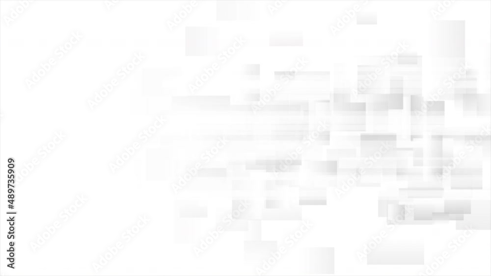 Abstract grey tech geometric glossy squares motion design. Monochrome futuristic background. Seamless looping. Video animation Ultra HD 4K 3840x2160 Abstract grey tech geometric glossy squares motion design. Monochrome futuristic background. Seamless looping. Video animation Ultra HD 4K 3840x2160