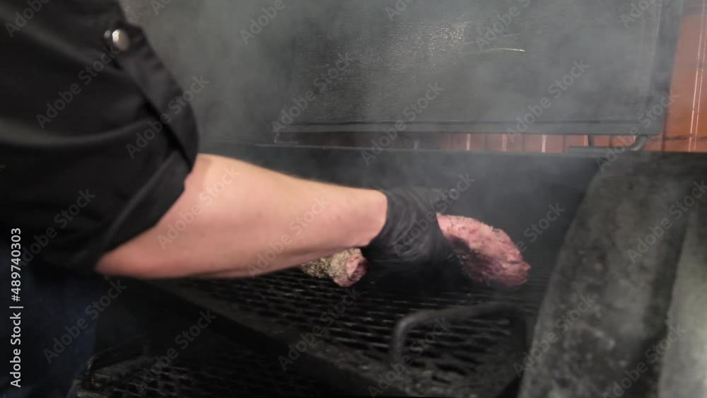 Cooking Brisket in a Smoker