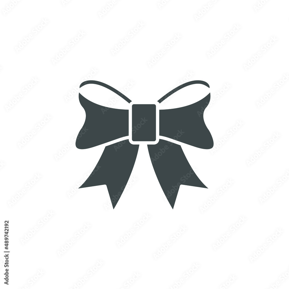 Bowknot icons symbol vector elements for infographic web Bowknot icons symbol vector elements for infographic web