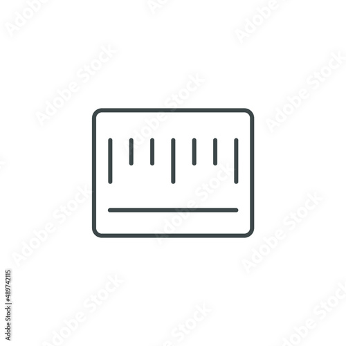 Bar code icons  symbol vector elements for infographic web