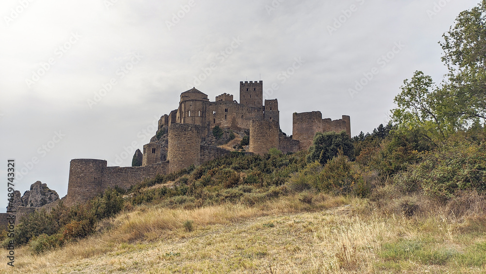 Loarre Castle in Huesca, Spain