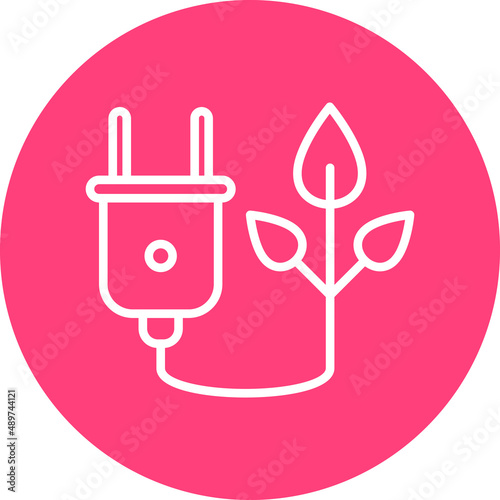 Sustainable Energy Icon Style