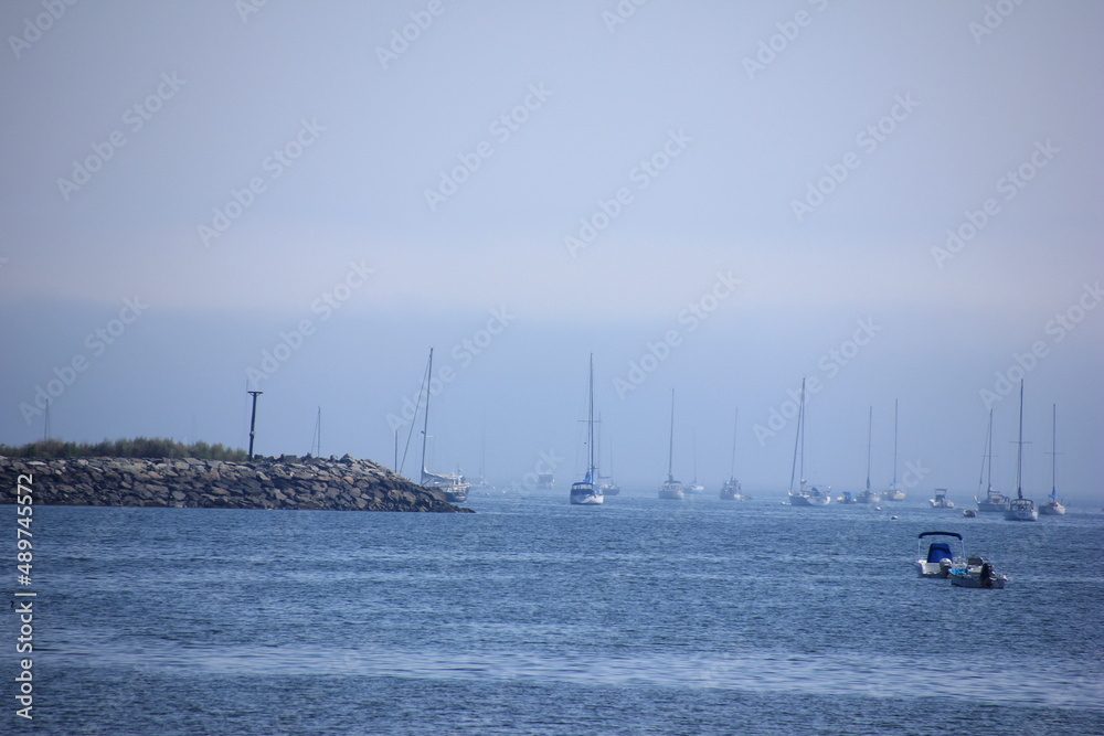 Obraz premium boats in the marina