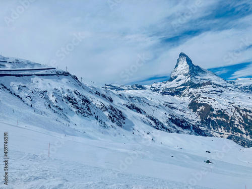 Landscape near the Matterhorn Mountain in Switzerland © Claudia Egger