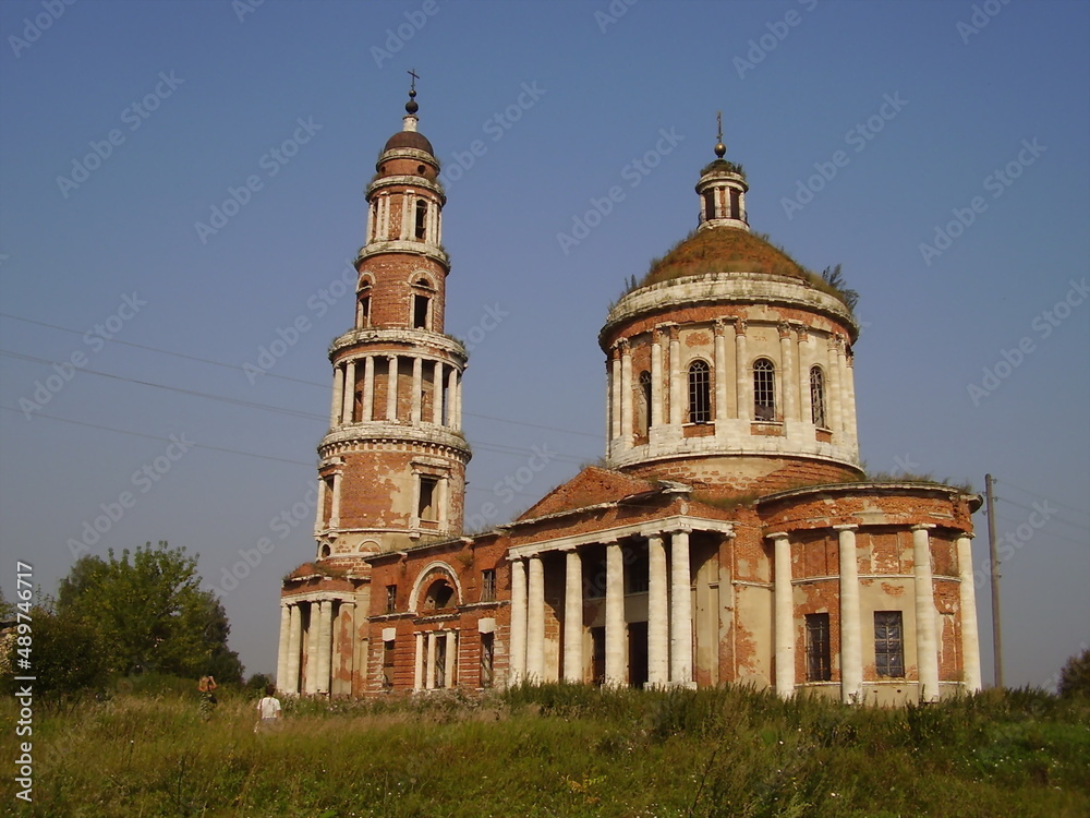 Russia, Ryazan region, Perevles, Church of the Nativity of Christ