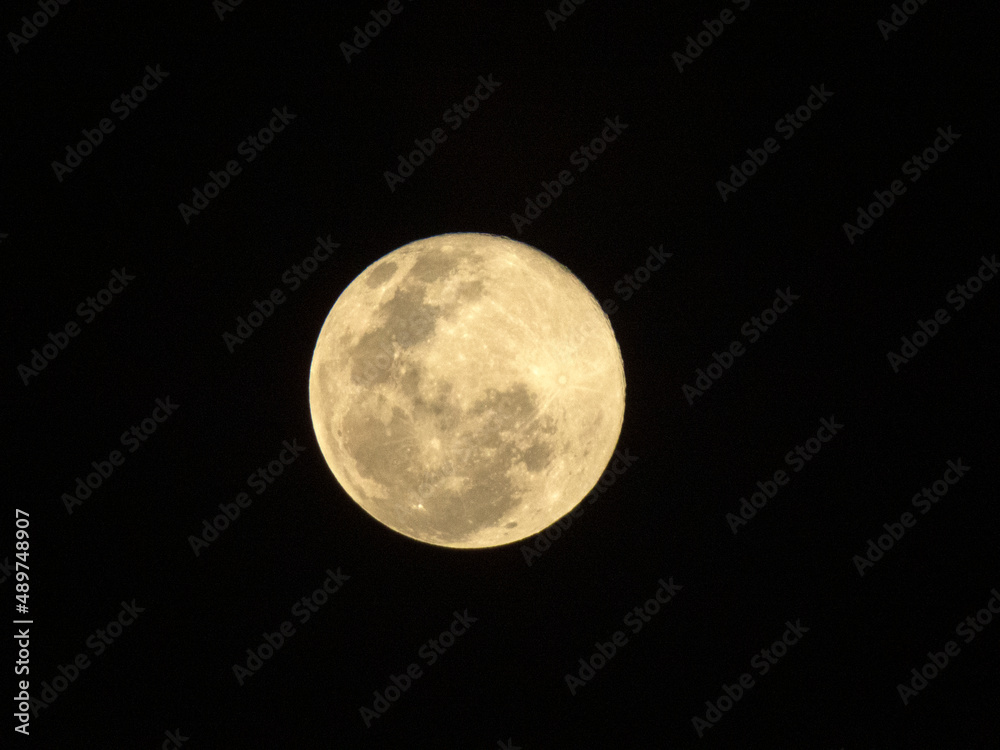 Fototapeta premium full moon over sky