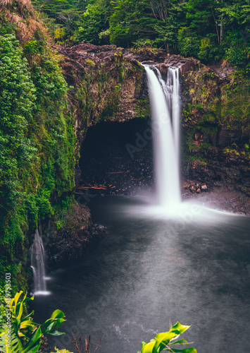 Hawaii Big Island Waterfall 