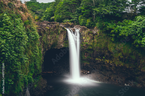 Hawaii Big Island Waterfall 