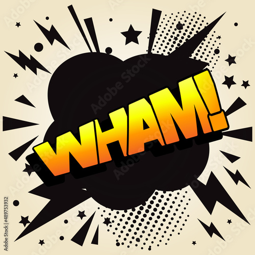 Wham Comic Text