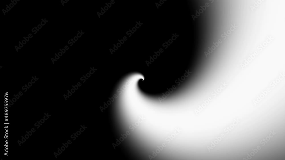 Rotating hypnotic spiral in perfect seamless loop (4K 3840x2160 30fps). Rotating hypnotic spiral in perfect seamless loop (4K 3840x2160 30fps).