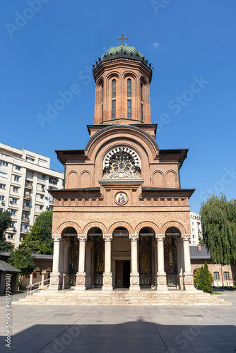 Antim monastery of All Saints in city of Bucharest, Romania © hdesislava