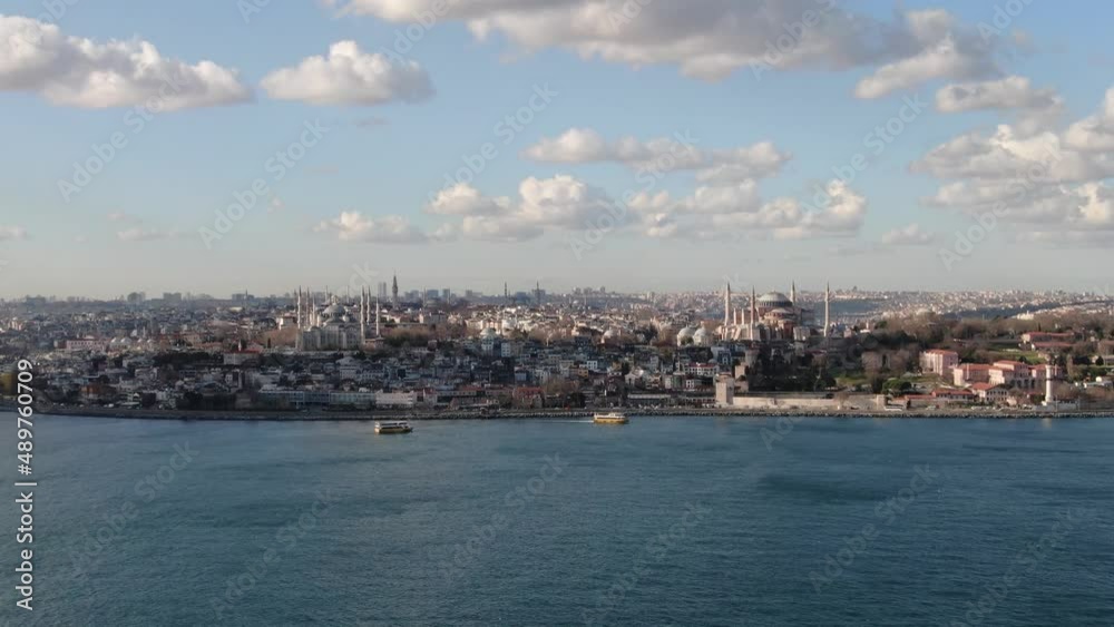 Aerial view of istanbul city. istanbul city in turkey Aerial view of istanbul city. istanbul city in turkey