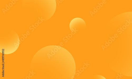 Yellow circles gradient on yellow abstract background. Modern graphic design element.
