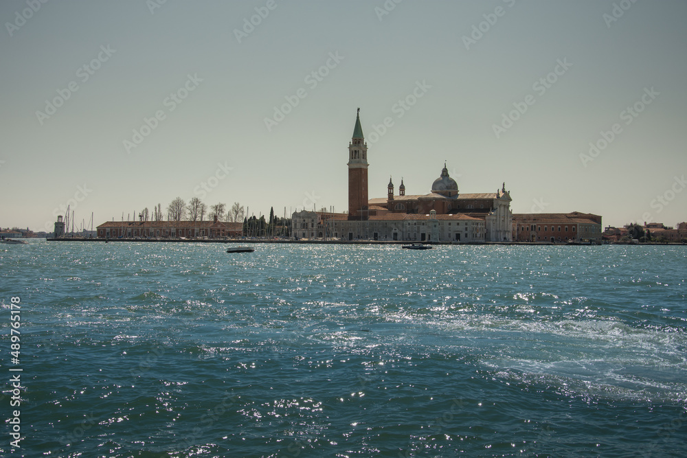 Fototapeta premium 2019, architectural dome, architecture, art movement, blue, bridge - built structure, building, building exterior, canal, cathedral, church, city, dorsoduro, europe, famous place, grand canal - venice