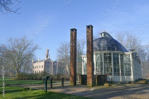 Orangery and castle (Barneveld, Netherlands)