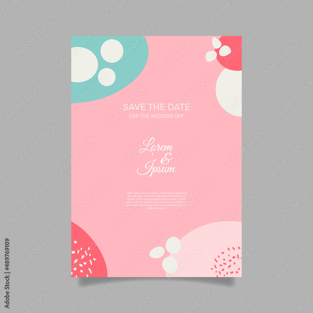Wedding invitations vector template. save the date. abstract arts design for wedding celebration. - Vector. Wedding invitations vector template. save the date. abstract arts design for wedding celebration. - Vector.