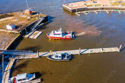 boats on the river photo