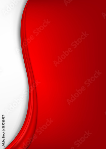 Wave lines abstract bright background