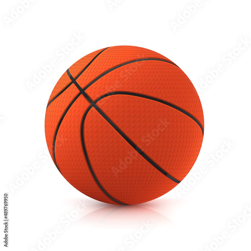 Basketball vector illustration on white background