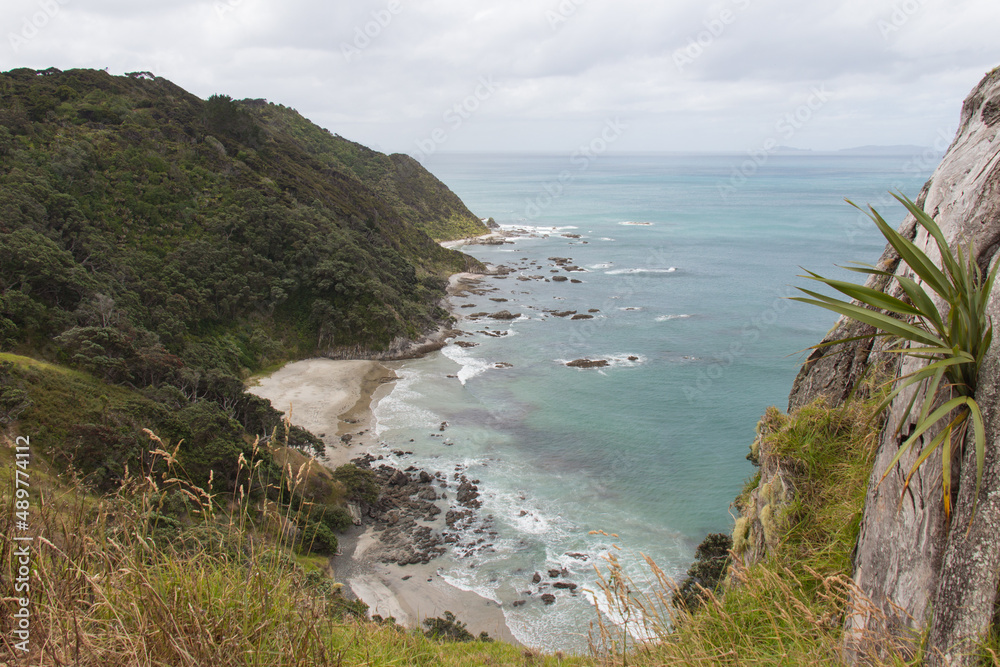 Picturesque landscape seeing from Mangawhai Cliffs walk track, New Zealand.