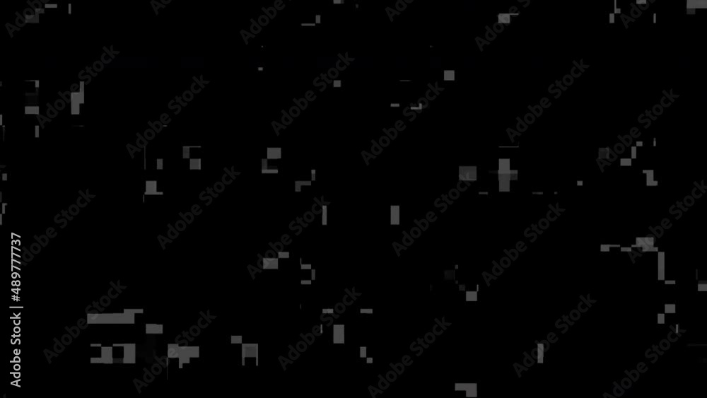 Cubes form a grid in flicker transition starting right from the Stanza collection - Transition Video Element.