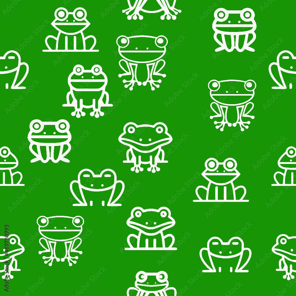 seamless pattern with frogs seamless pattern with frogs