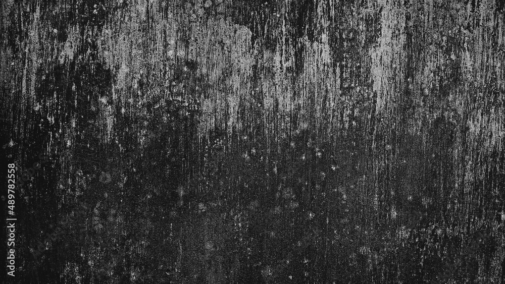 Obraz premium dark black abstract cement concrete wall texture background