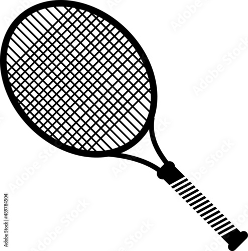 tennis racket. Vector illustration for web and mobile design..eps