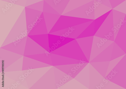 abstract pink background of low polygon