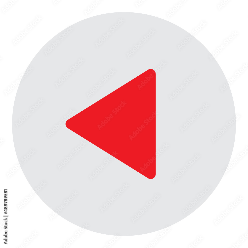Illustration of Multimedia button design icon Illustration of Multimedia button design icon