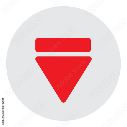 Illustration of Multimedia button design icon