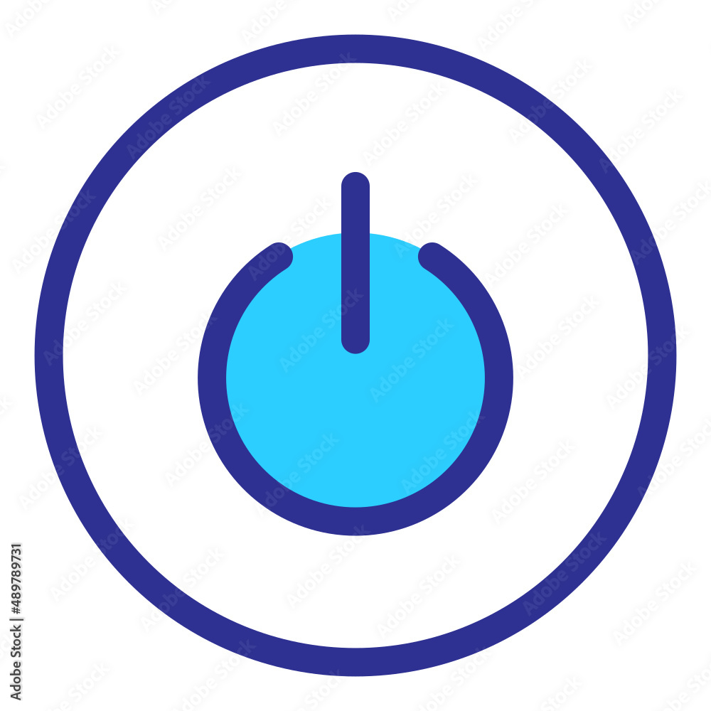 Illustration of Multimedia button design icon Illustration of Multimedia button design icon