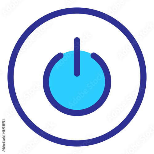 Illustration of Multimedia button design icon