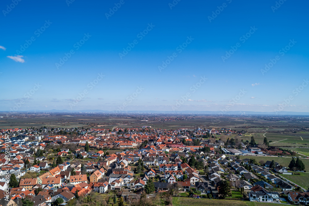 view of the city wachenheim
