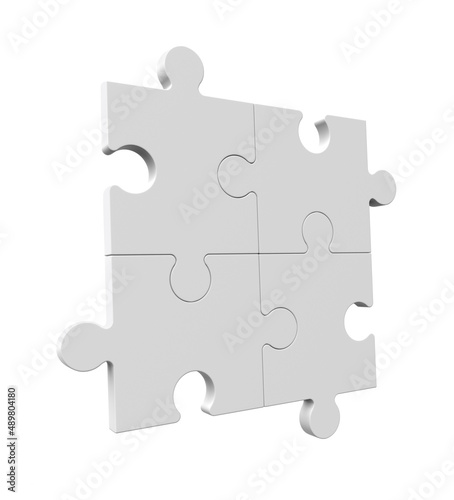 Jigsaw puzzle togetherness