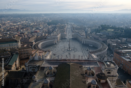 View from the dome of Saint Peter's Basilica © Shaun
