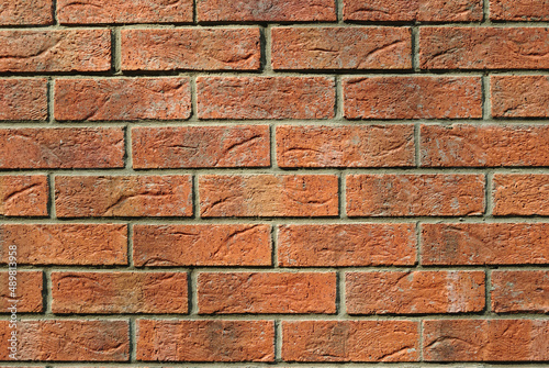Close Up of Textured Brick Wall