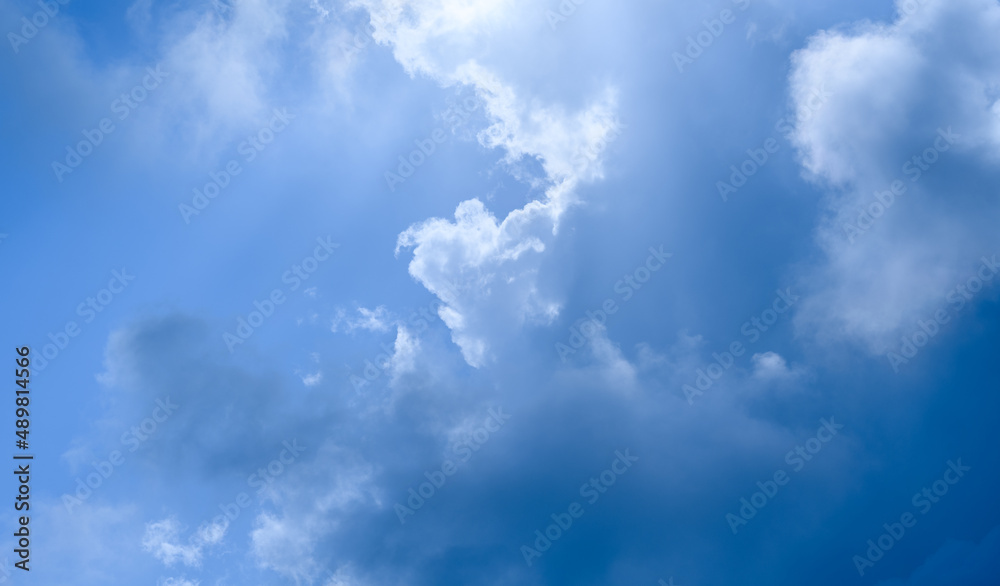 Dramatic sky with white clouds. Dramatic sky with white clouds.