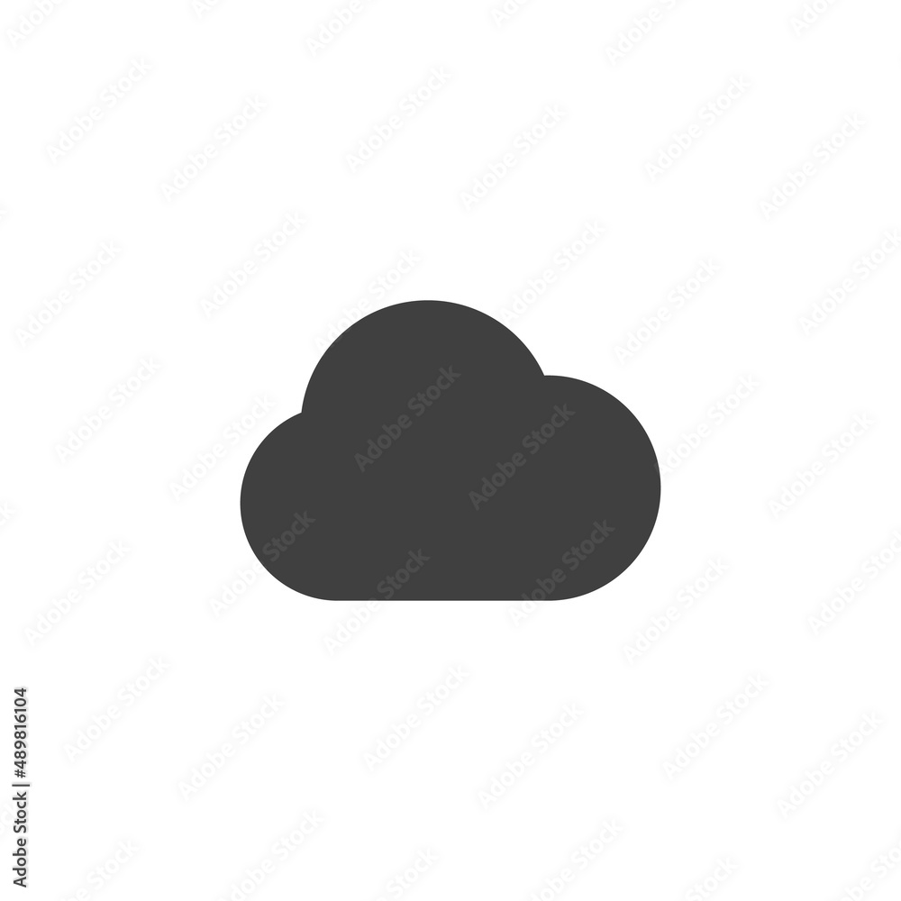Cloud vector icon Cloud vector icon