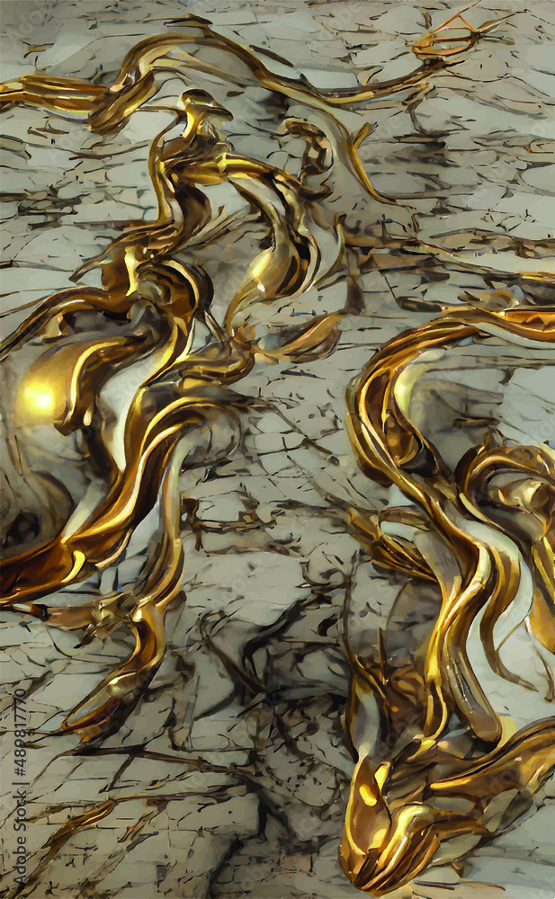 Luxury marble texture background design vector. Liquid marble texture with gold lines art creative wallpaper design for posters, business cards, invitation, art deco. vector illustration.
