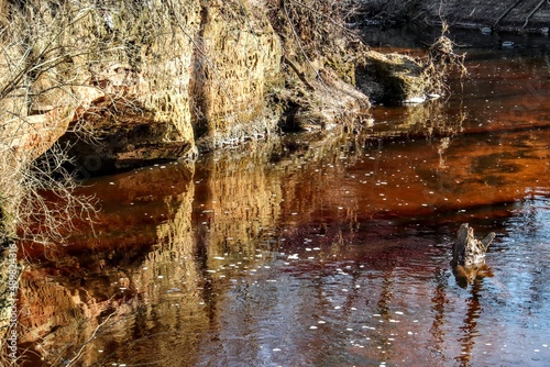 Fototapeta Naklejka Na Ścianę i Meble -  waterfall in the cave