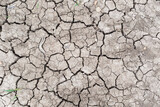 Global warming background, texture or pattern. Cracks in mud