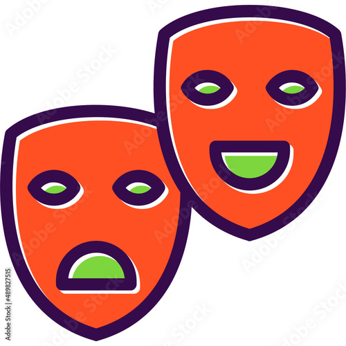 Theater Masks Icon