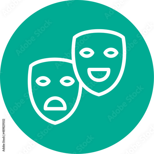 Theater Masks Icon