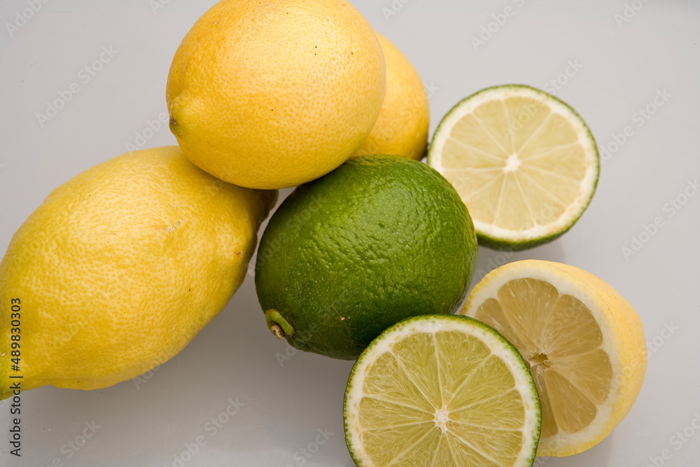 limones y limas cenital